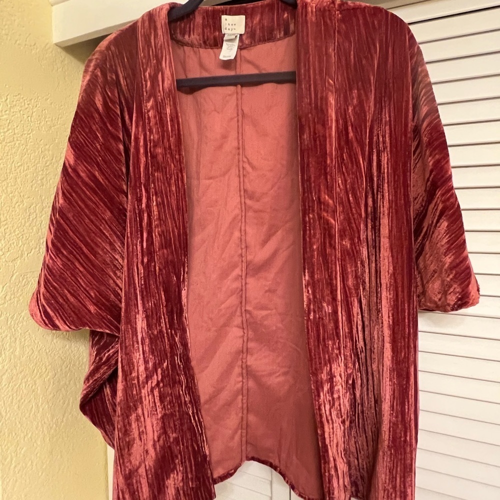 New Day Amazing Overside Dressy Pink Jacket Women’s Size OSFM